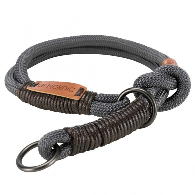 Trixie BE NORDIC Zug-Stopp-Halsband - dunkelgrau