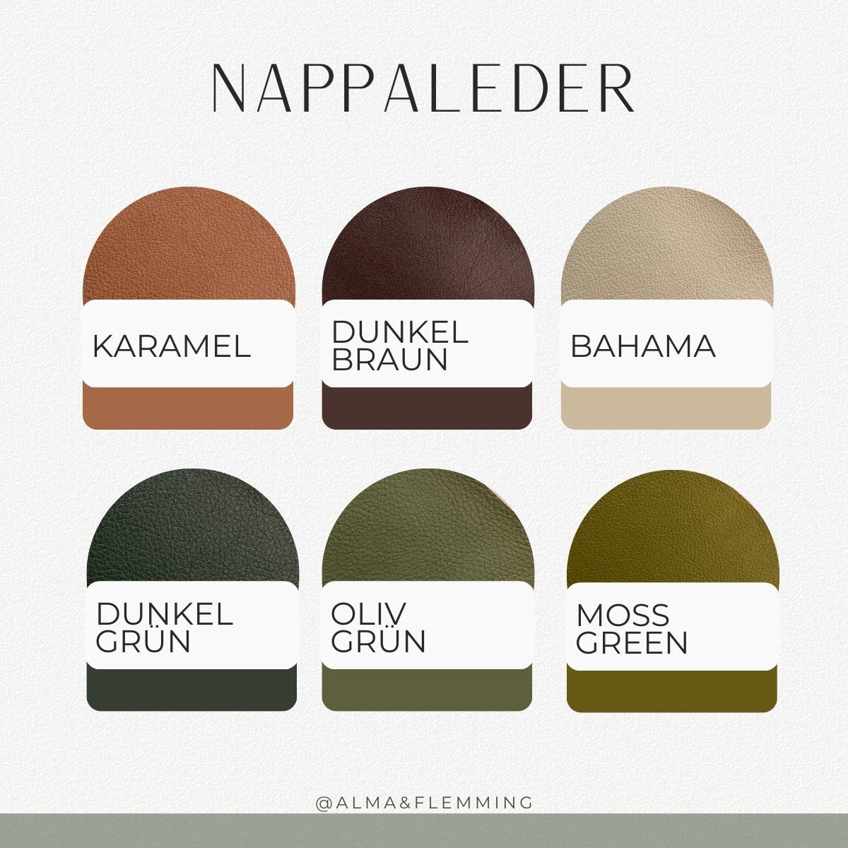 Alma & Flemming - Fjord Collection Lachsleder Hundehalsband