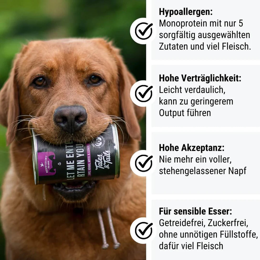 Tales & Tails - Let me ENTErtain you - Nassfutter mit Ente