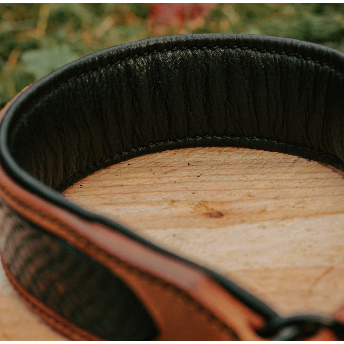 Alma & Flemming - Fjord Collection Lachsleder Hundehalsband