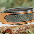 Alma & Flemming - Fjord Collection Lachsleder Hundehalsband