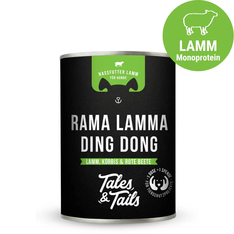 Tales & Tails - Rama Lamma Ding Dong - Nassfutter mit Lamm